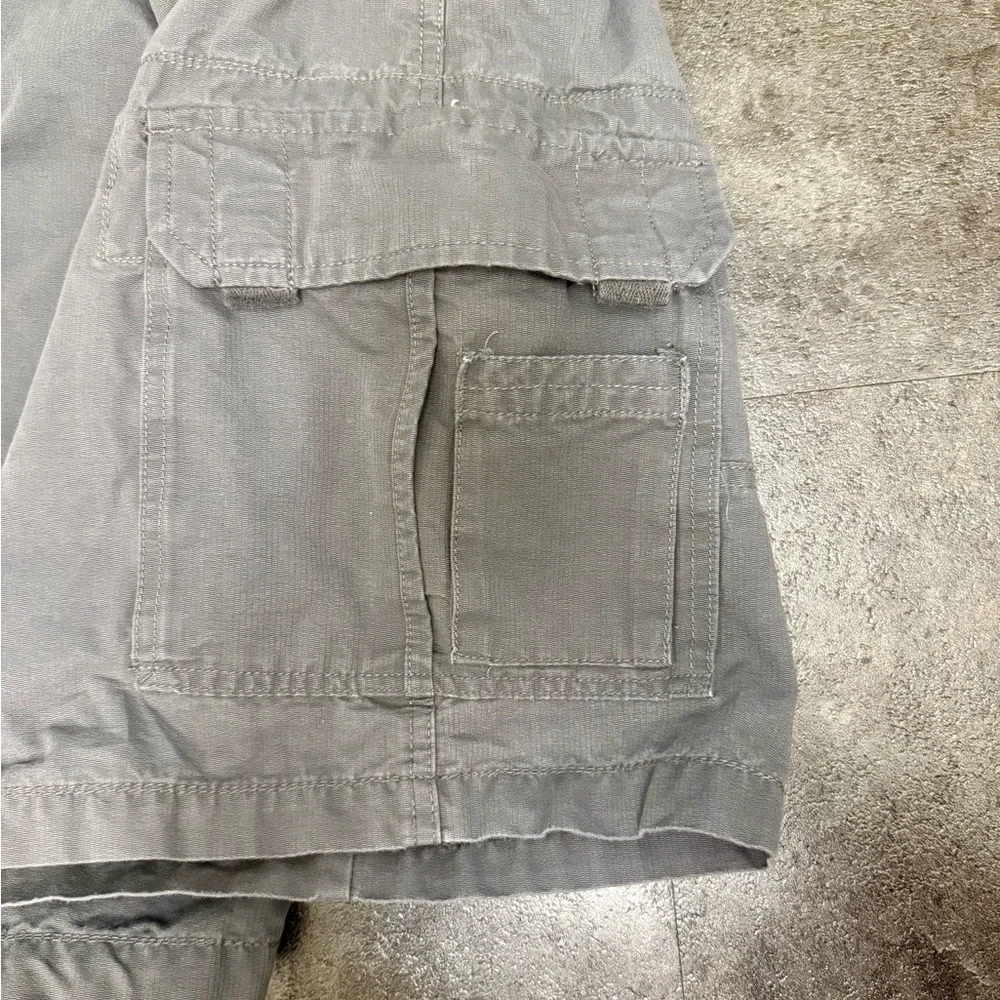 Route 66 Men's Gray Cargo Shorts